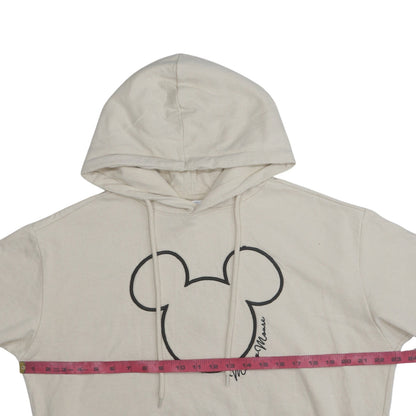 Womens UK Size M Disney Beige Pullover Hoodie