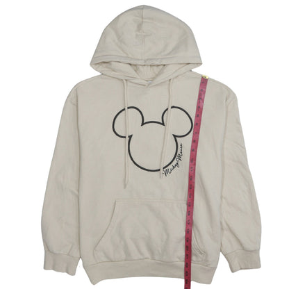 Womens UK Size M Disney Beige Pullover Hoodie