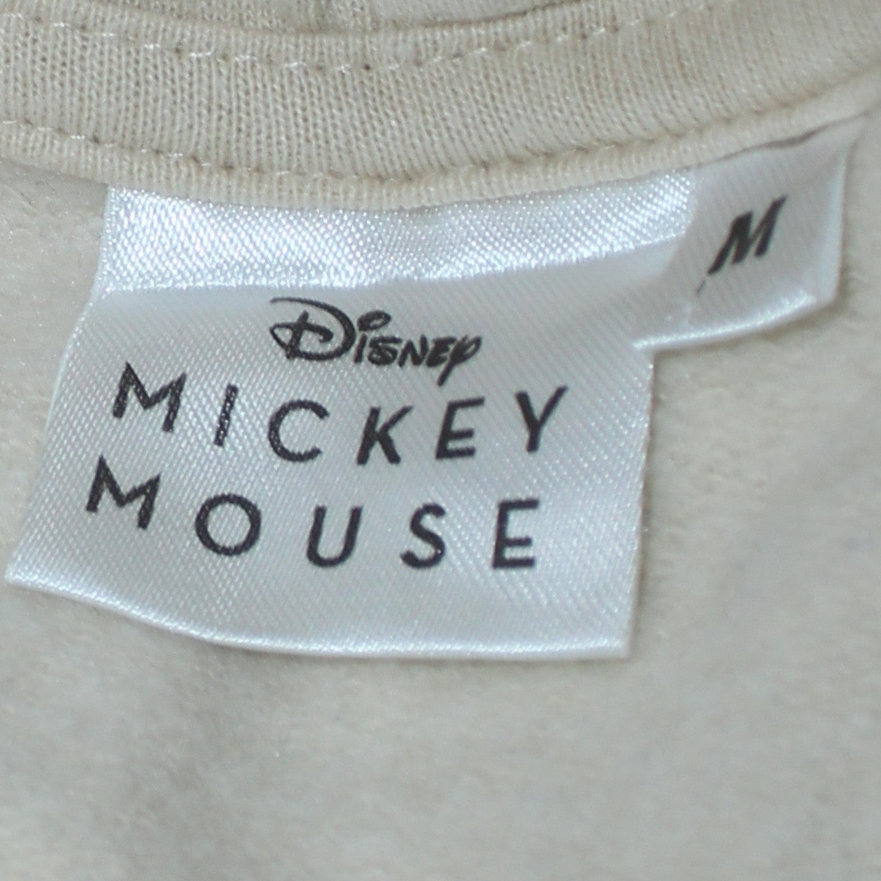 Womens UK Size M Disney Beige Pullover Hoodie