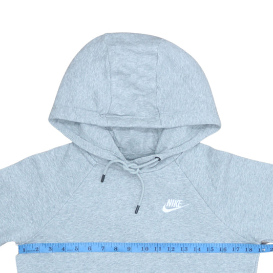 Womens UK Size XS Nike Grey Pullover Hoodie
