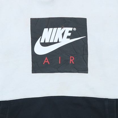 Nike Boys Red White Black Pullover Hoodie Size 12-13 Years Colourblock