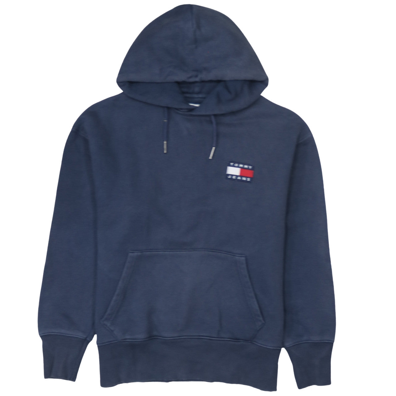 Mens UK Size S Tommy Jeans Blue Pullover Hoodie