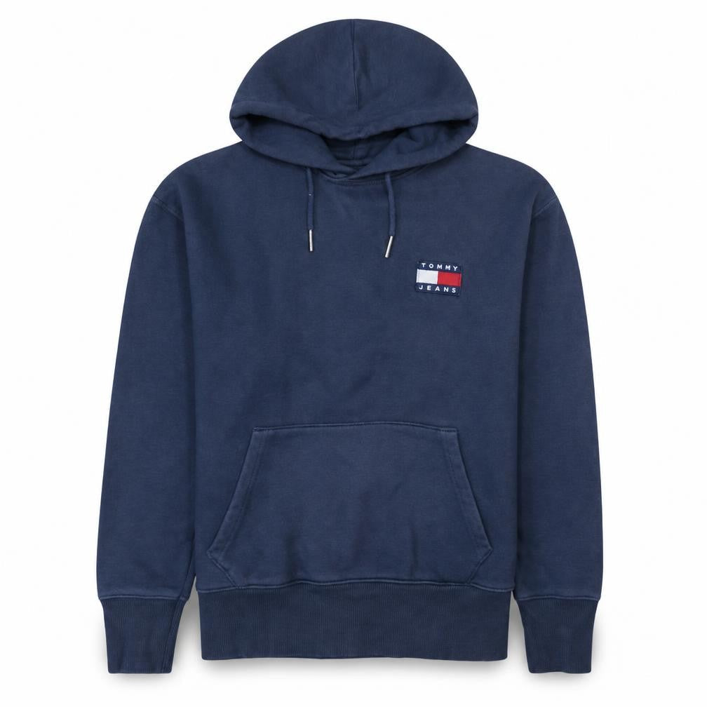 Mens UK Size S Tommy Jeans Blue Pullover Hoodie
