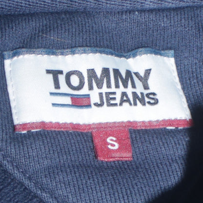 Mens UK Size S Tommy Jeans Blue Pullover Hoodie