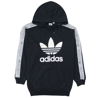 Womens UK Size 12 adidas Black Pullover Hoodie