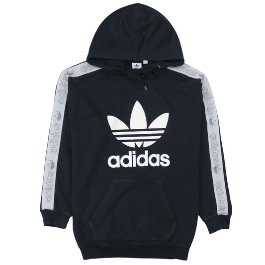Womens UK Size 12 adidas Black Pullover Hoodie