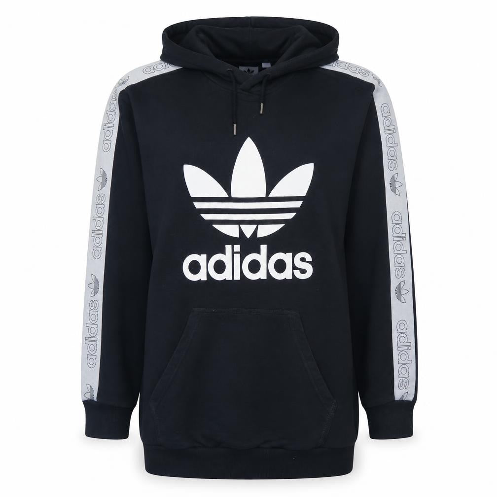 Womens UK Size 12 adidas Black Pullover Hoodie