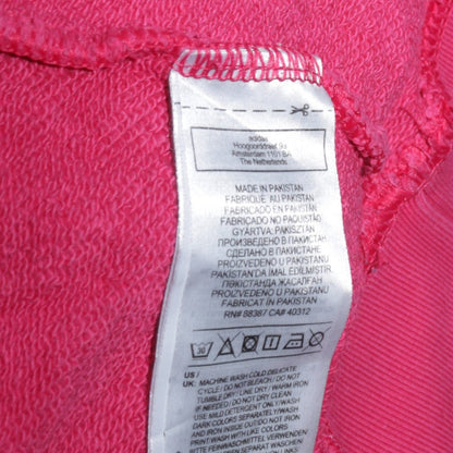 Womens UK Size 10 adidas Pink Pullover Hoodie