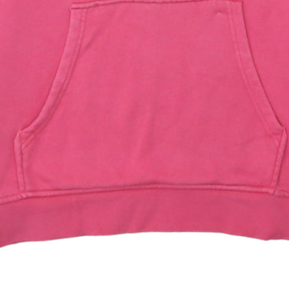Womens UK Size 10 adidas Pink Pullover Hoodie