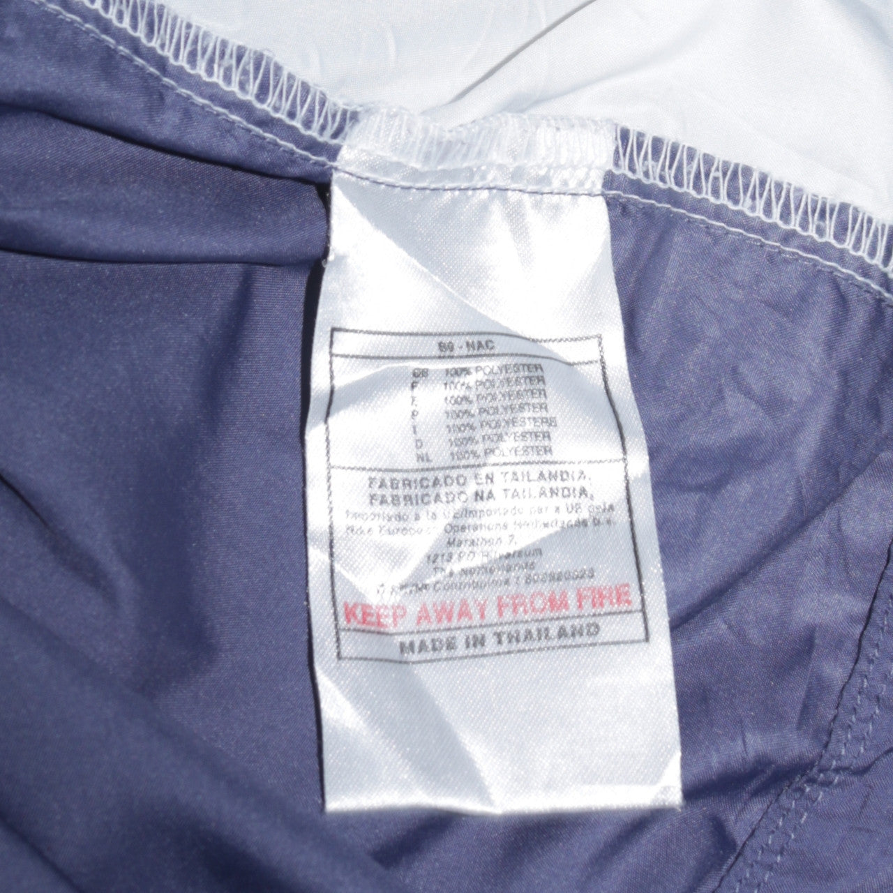 Womens UK Size M Nike Blue Windbreaker Coat
