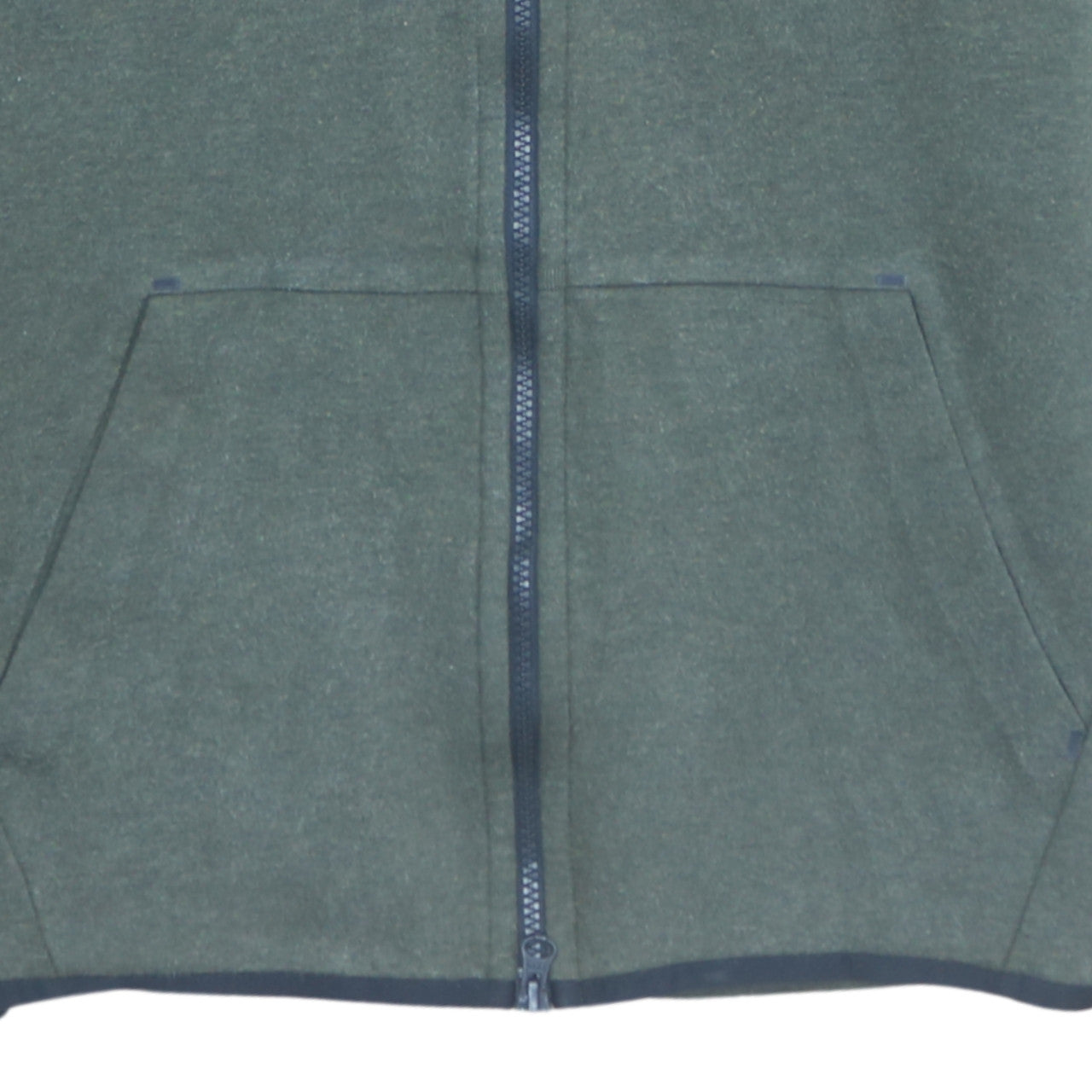 Mens UK Size M Nike Green Full Zip Hoodie