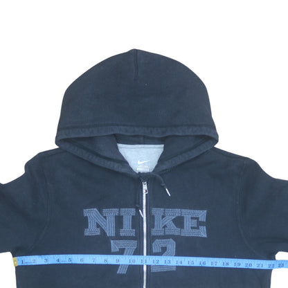 Mens UK Size M Nike Black Full Zip Hoodie