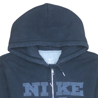 Mens UK Size M Nike Black Full Zip Hoodie