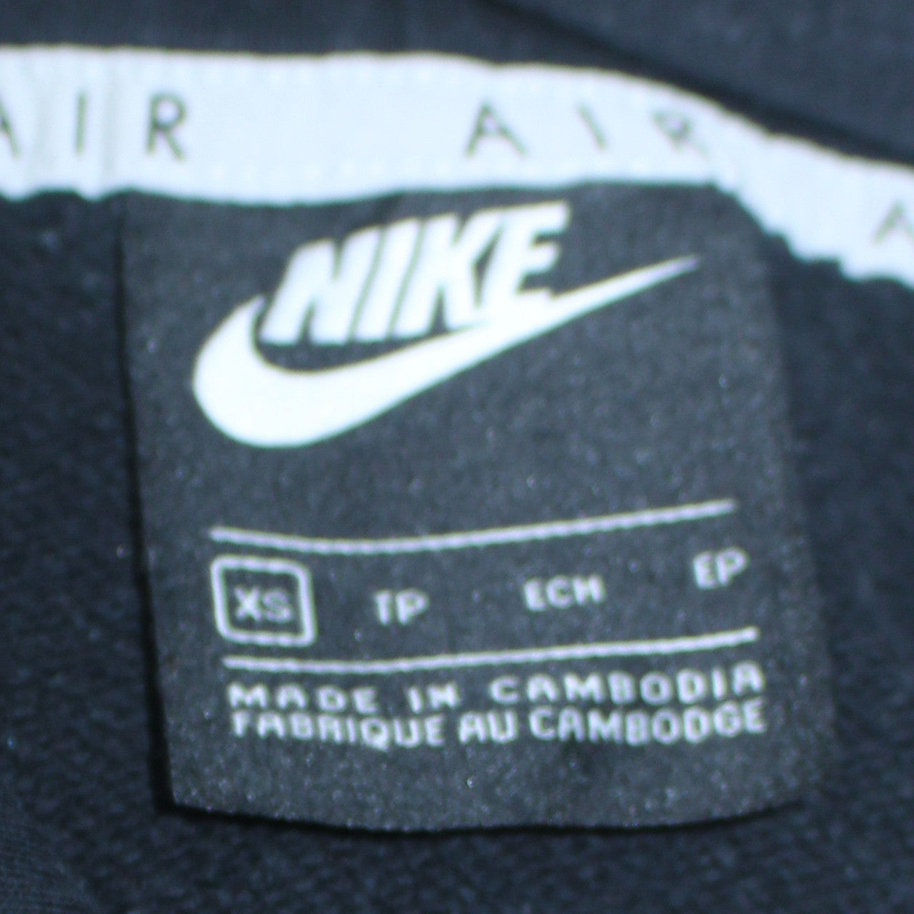Womens UK Size XS Nike Black Pullover Hoodie