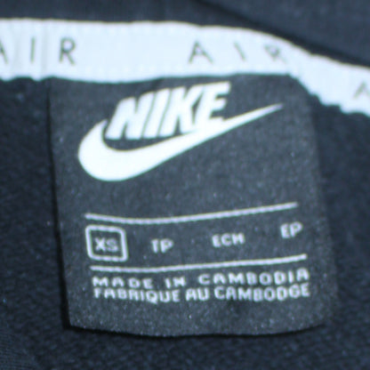 Womens UK Size XS Nike Black Pullover Hoodie