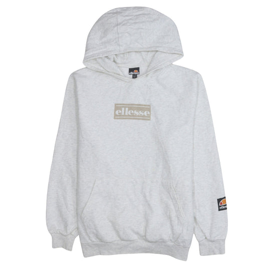 Womens UK Size 14 ellesse Beige Pullover Hoodie