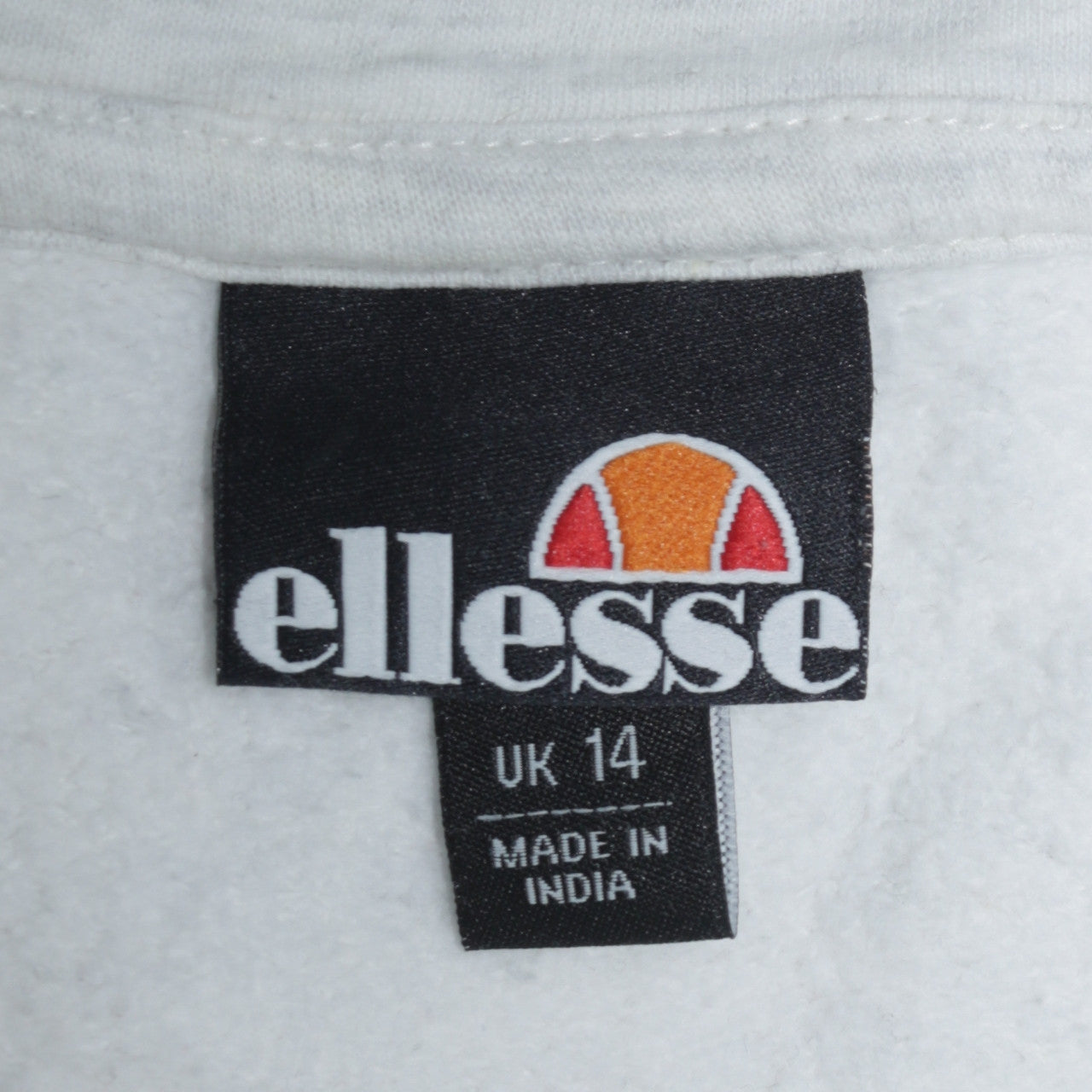 Womens UK Size 14 ellesse Beige Pullover Hoodie