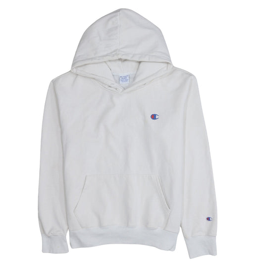 Mens UK Size 2XL Champion White Pullover Hoodie