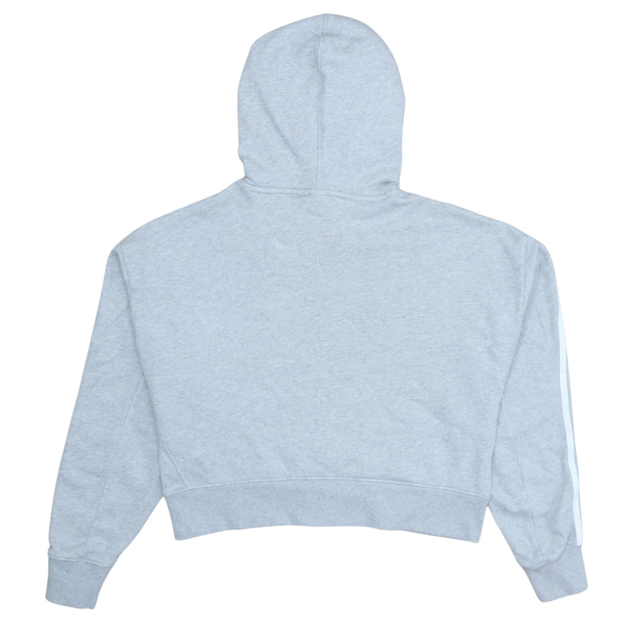 Womens UK Size 10 adidas Grey Pullover Hoodie