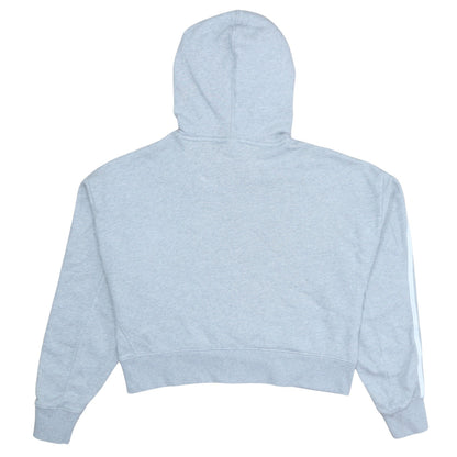 Womens UK Size 10 adidas Grey Pullover Hoodie