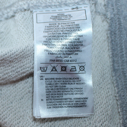 Womens UK Size 10 adidas Grey Pullover Hoodie