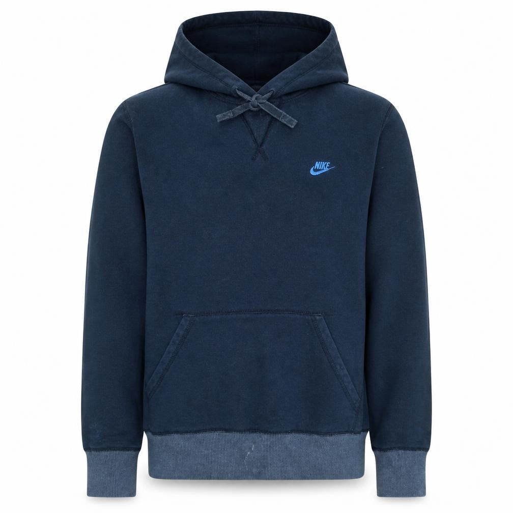 Mens UK Size M Nike Blue Pullover Hoodie