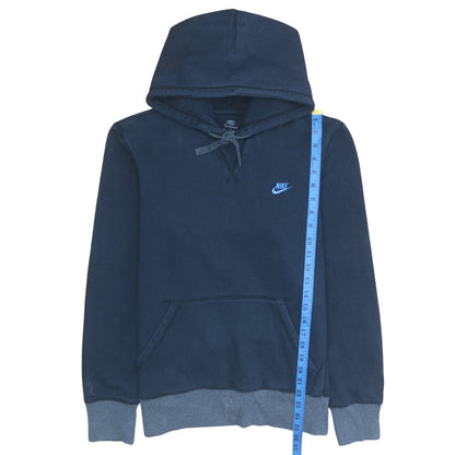 Mens UK Size M Nike Blue Pullover Hoodie