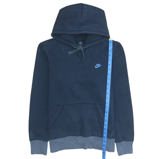 Mens UK Size M Nike Blue Pullover Hoodie