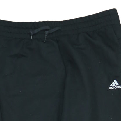 Adidas Womens Black Jogger Sweatpants M Elastic Waist Sportswear