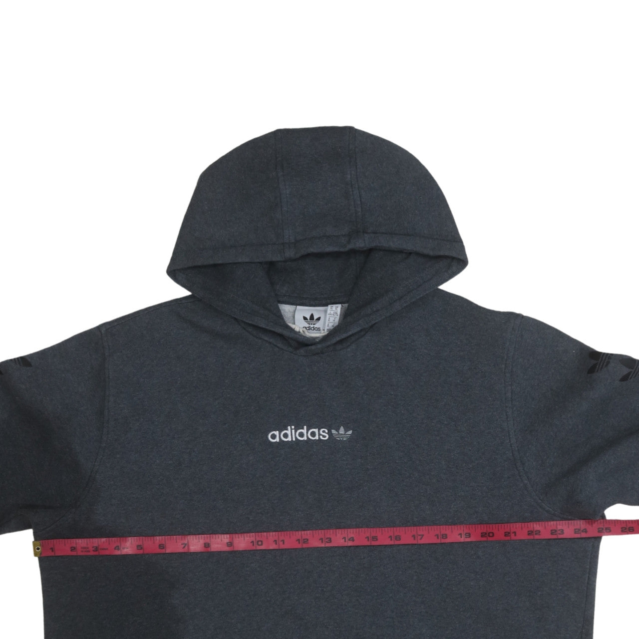 Mens UK Size XL adidas Grey Pullover Hoodie
