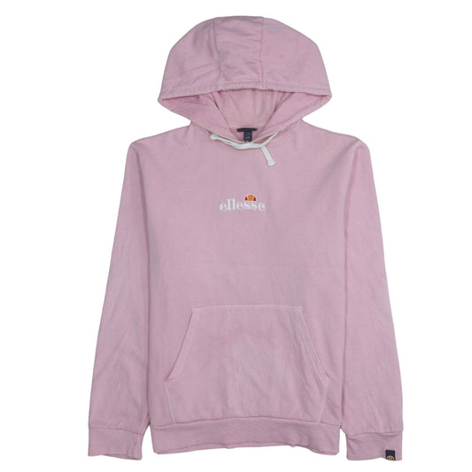 Womens UK Size 16 ellesse Pink Pullover Hoodie