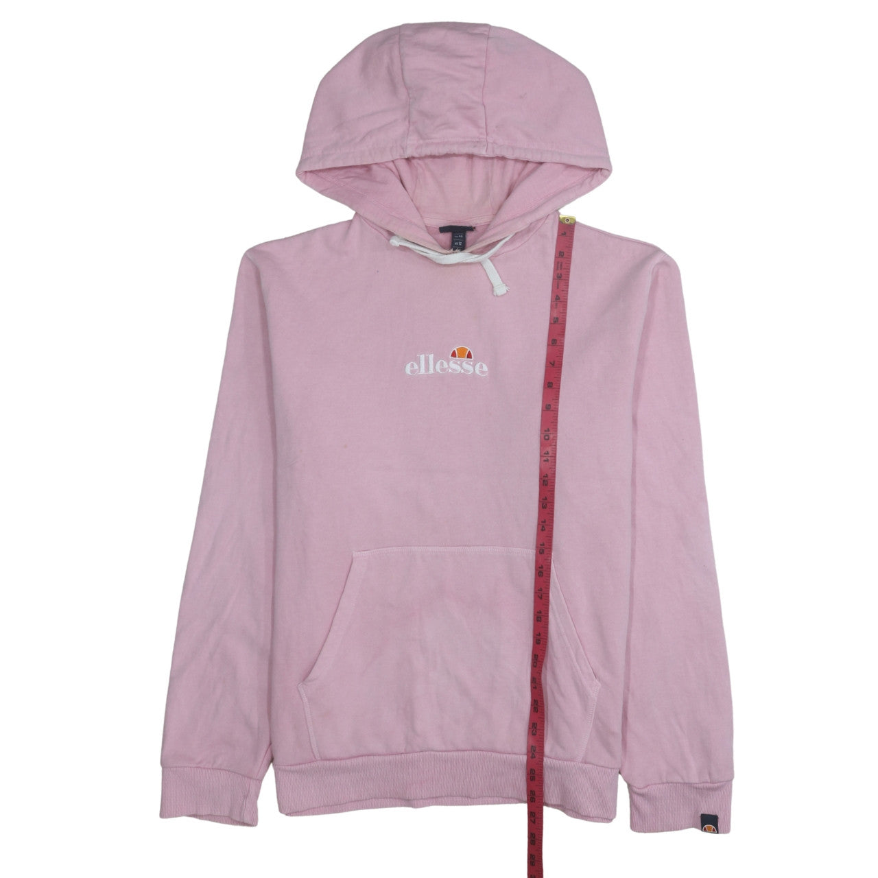 Womens UK Size 16 ellesse Pink Pullover Hoodie