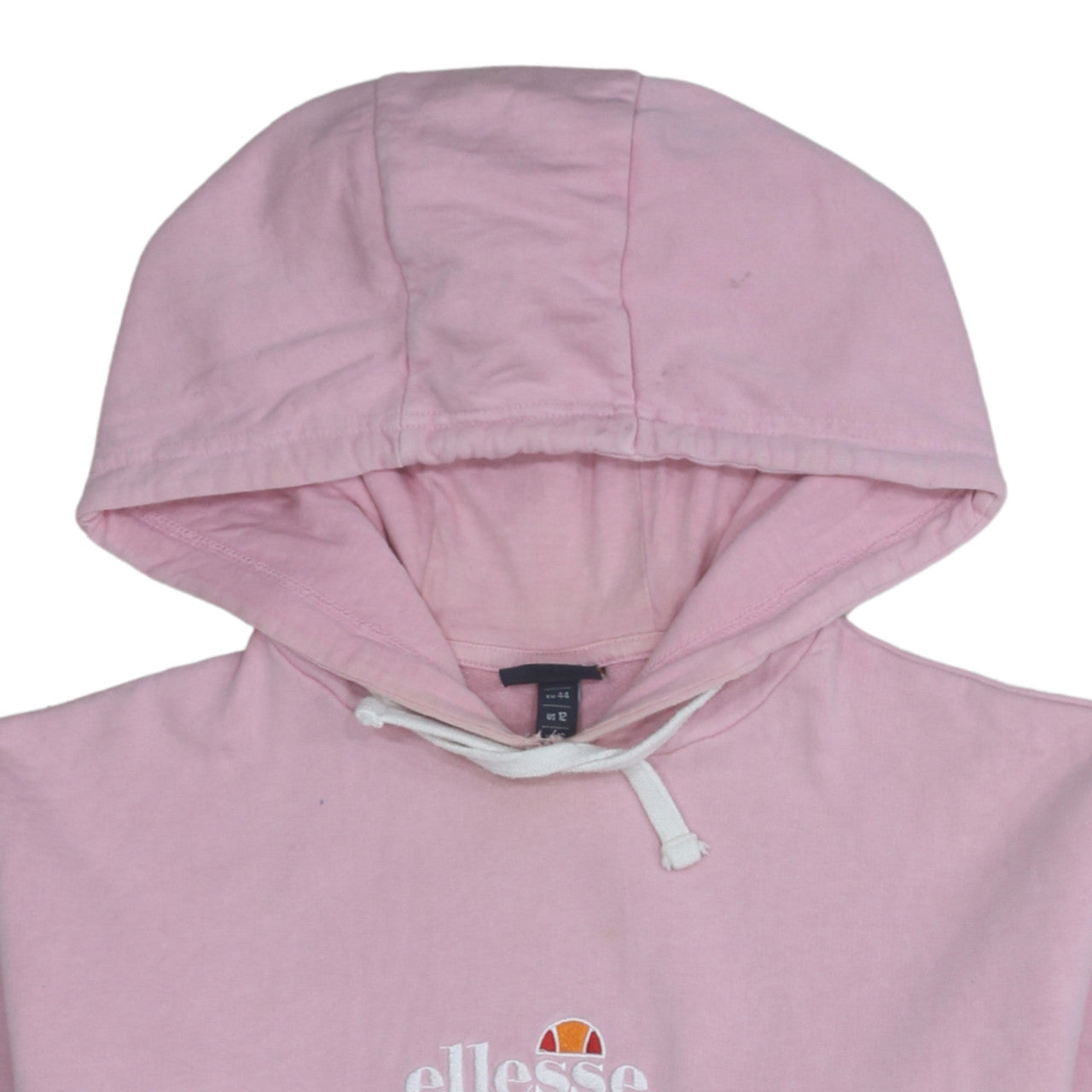 Womens UK Size 16 ellesse Pink Pullover Hoodie