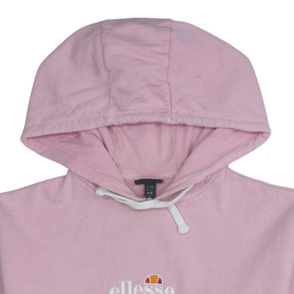 Womens UK Size 16 ellesse Pink Pullover Hoodie