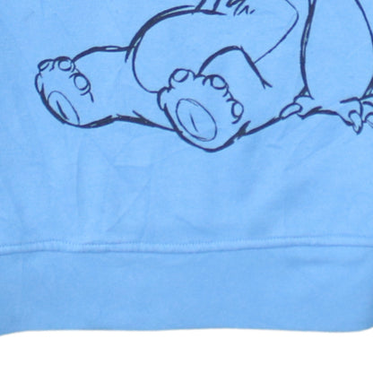 Womens UK Size XS Disney Blue Pullover Sweatshirt