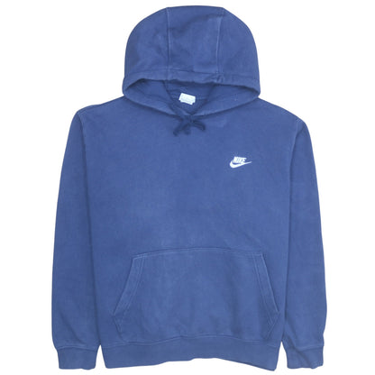 Mens UK Size XL Nike Blue Pullover Hoodie