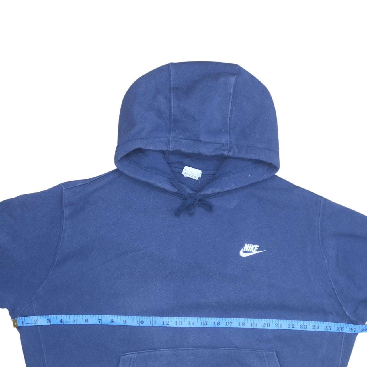 Mens UK Size XL Nike Blue Pullover Hoodie