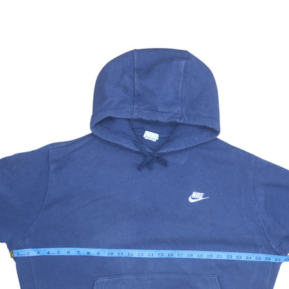 Mens UK Size XL Nike Blue Pullover Hoodie