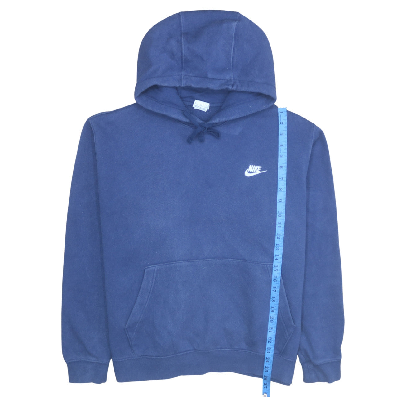 Mens UK Size XL Nike Blue Pullover Hoodie