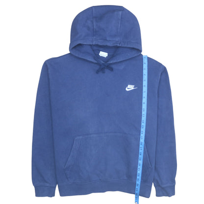 Mens UK Size XL Nike Blue Pullover Hoodie