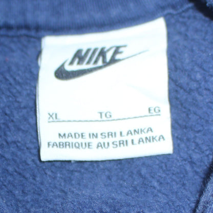 Mens UK Size XL Nike Blue Pullover Hoodie