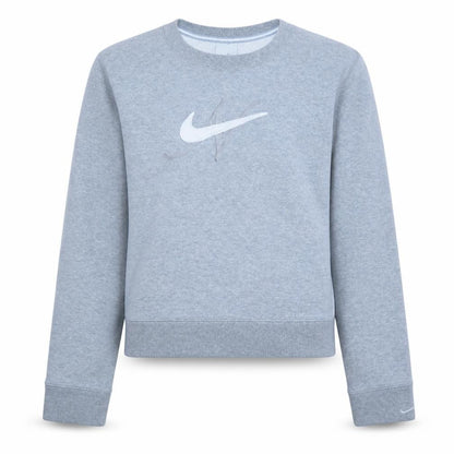Nike Girls Grey Crew Neck Pullover Sweatshirt 12 Years