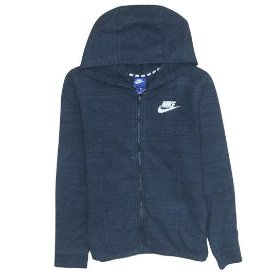 Mens UK Size M Nike Black Full Zip Hoodie