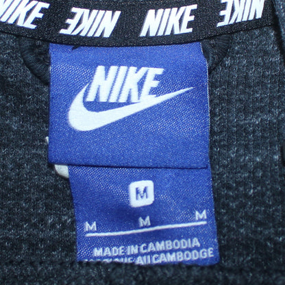 Mens UK Size M Nike Black Full Zip Hoodie