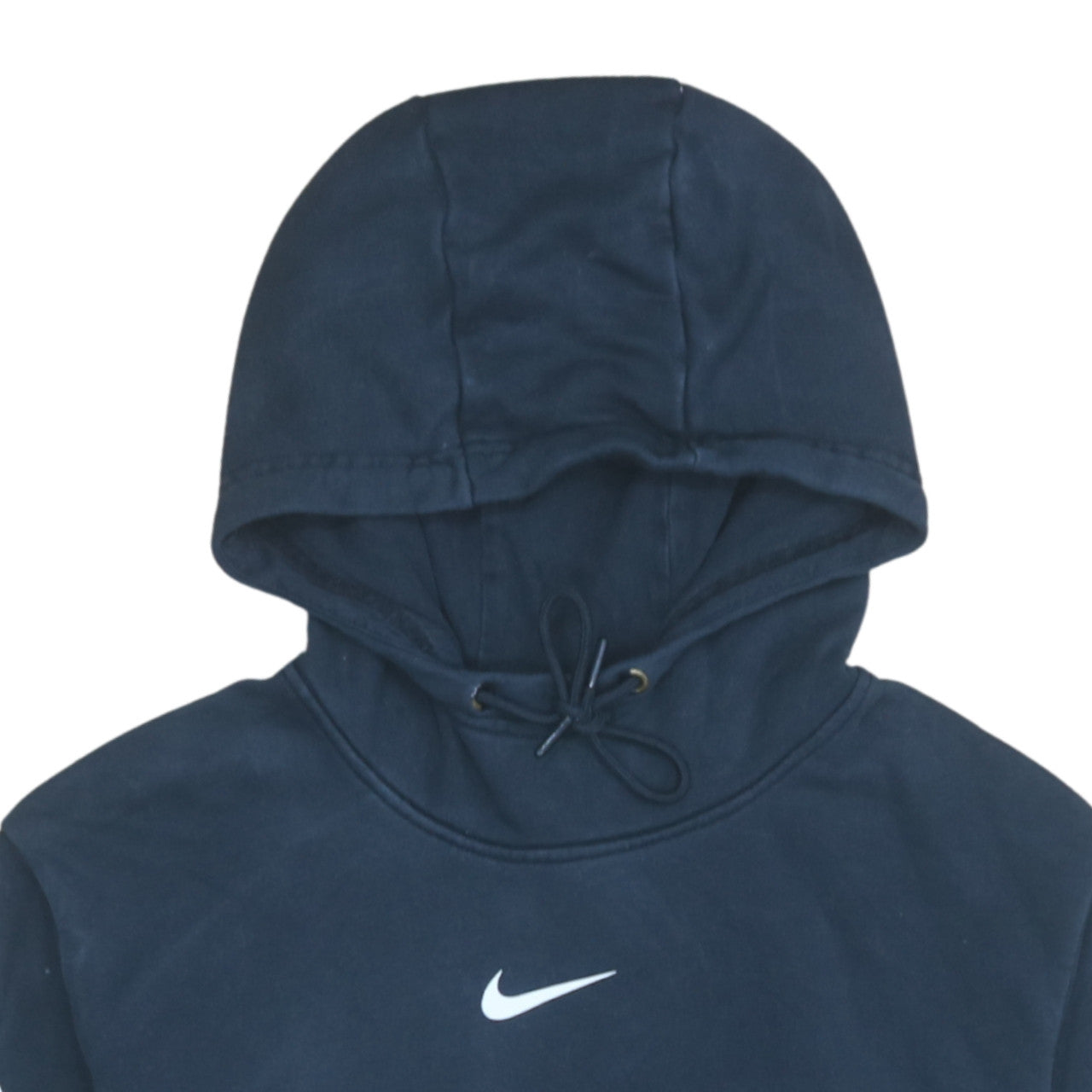 Womens UK Size L Nike Blue Pullover Hoodie