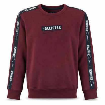 Mens UK Size XS Hollister Red Pullover Sweatshirt