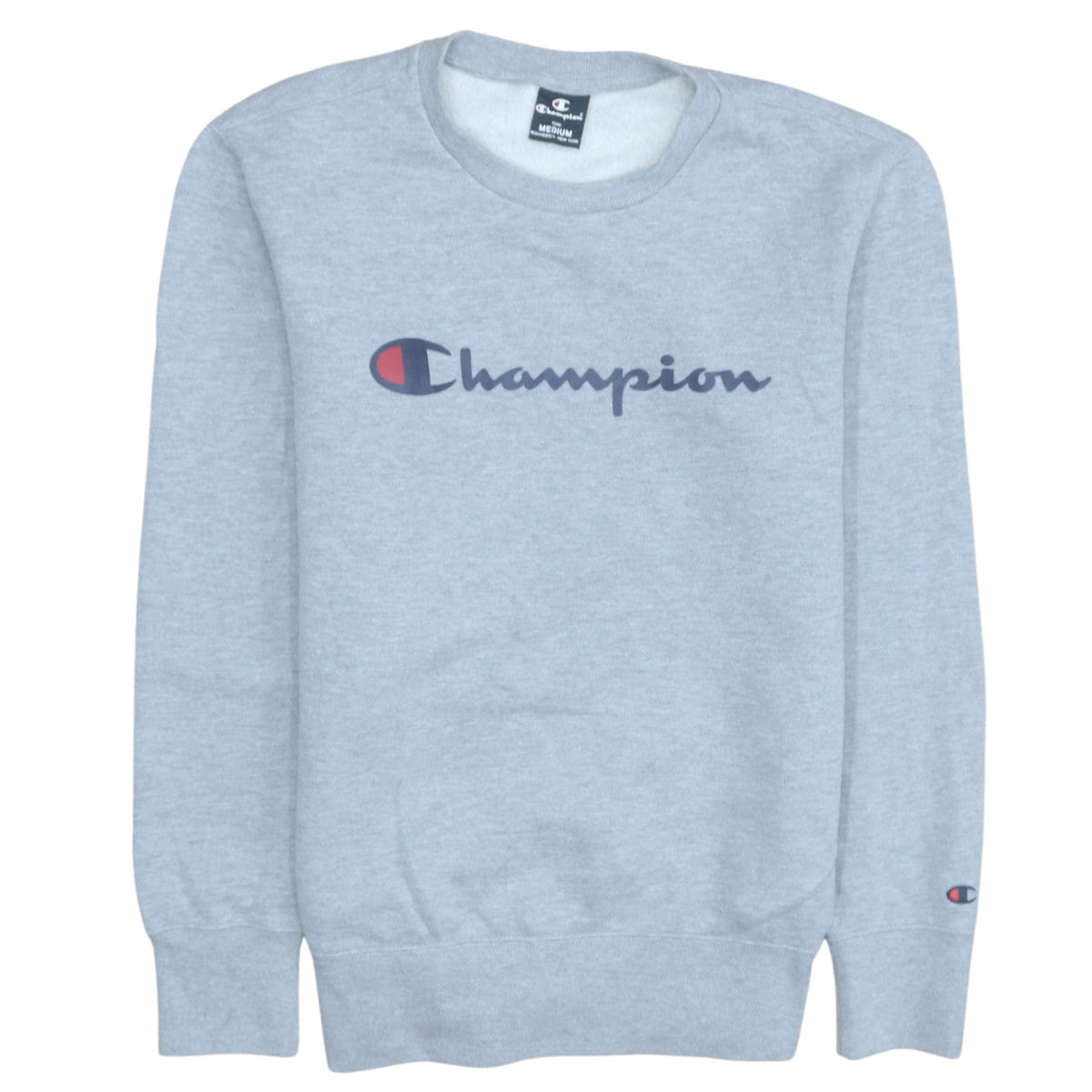 Mens UK Size M Champion Grey Pullover Sweatshirt