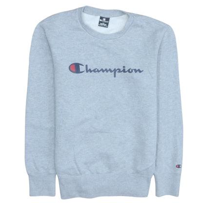 Mens UK Size M Champion Grey Pullover Sweatshirt