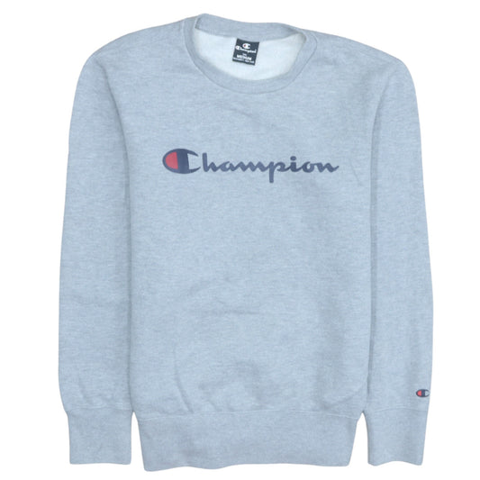 Mens UK Size M Champion Grey Pullover Sweatshirt