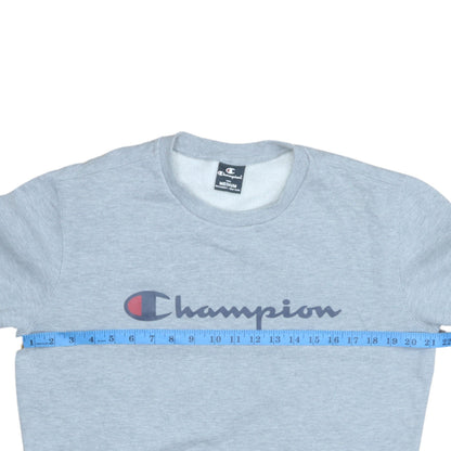 Mens UK Size M Champion Grey Pullover Sweatshirt